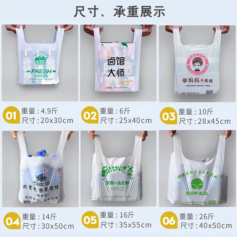 定做連鎖超市塑料購物袋需要注意的事項