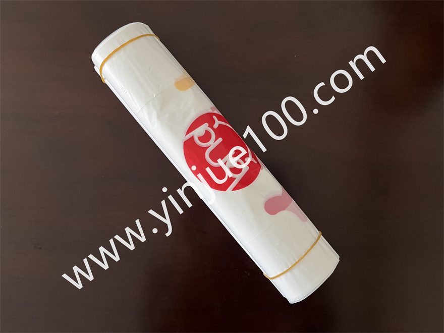 連鎖商場(chǎng)/超市背心購物袋（定制印刷圖案）(圖4)